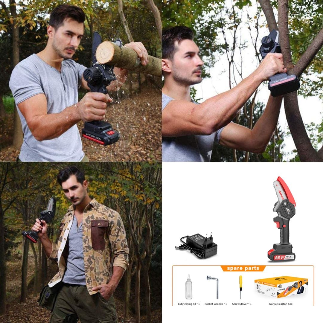 Cordless Handheld Chainsaw - 4 Inch product thumbnail 4