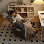 ريكلاينر مكتبي فاخر مع عجلات - 9