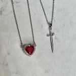 Couple Heart Sword Set - 15