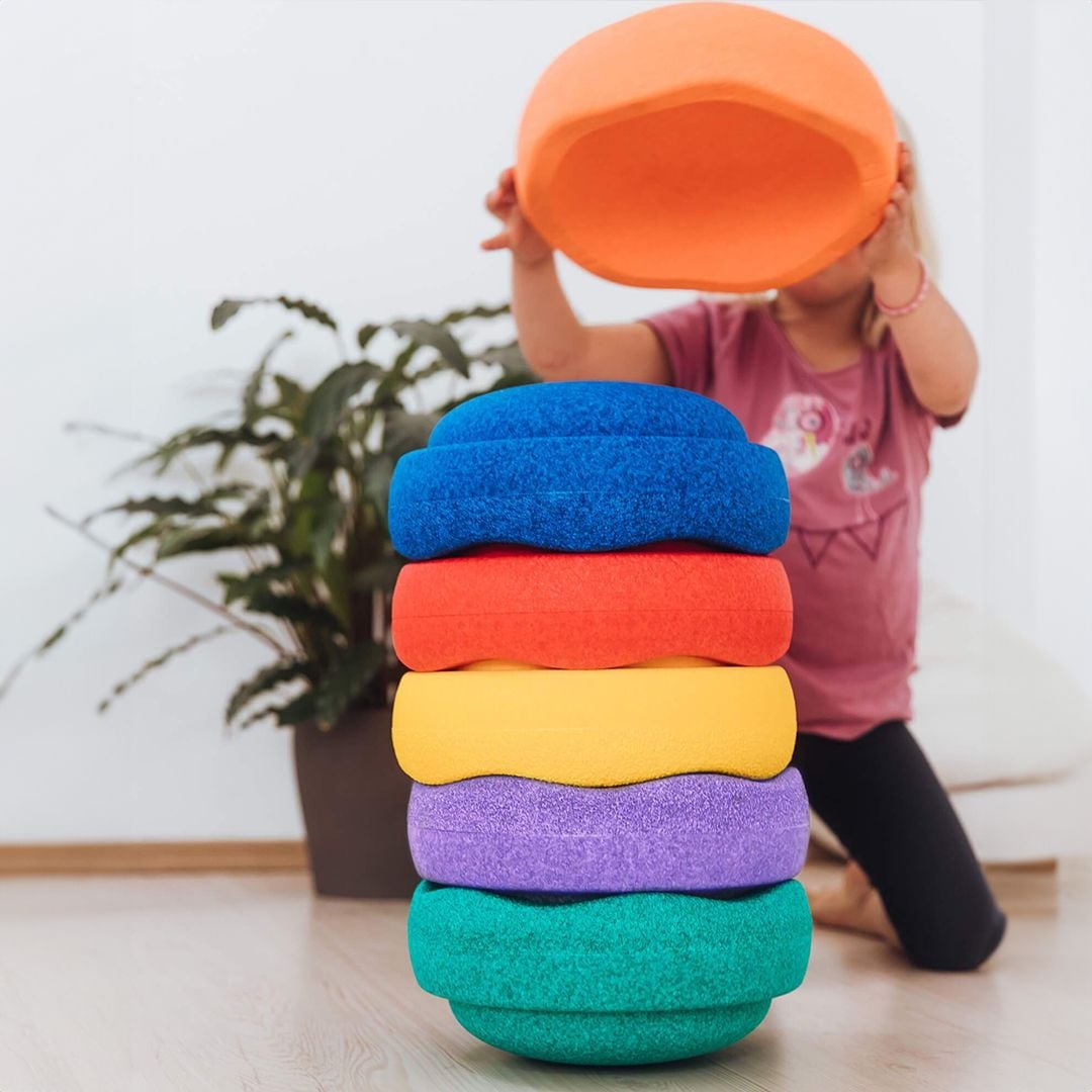 كرات التوازن الملونة للأطفال - 3