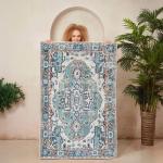 سجادة أرضية بنقشة تركية - 8