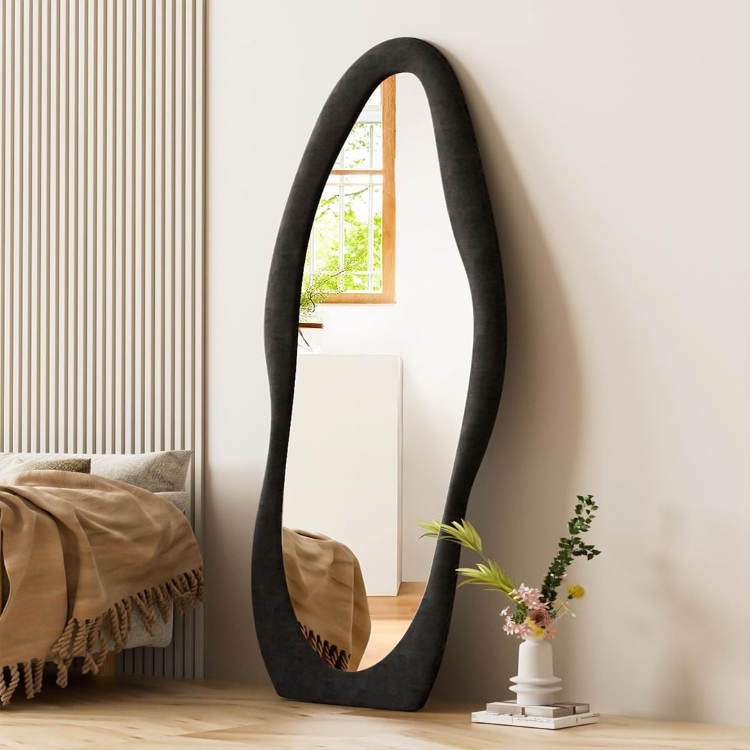 Floor Mirror with Wave Frame product thumbnail 4
