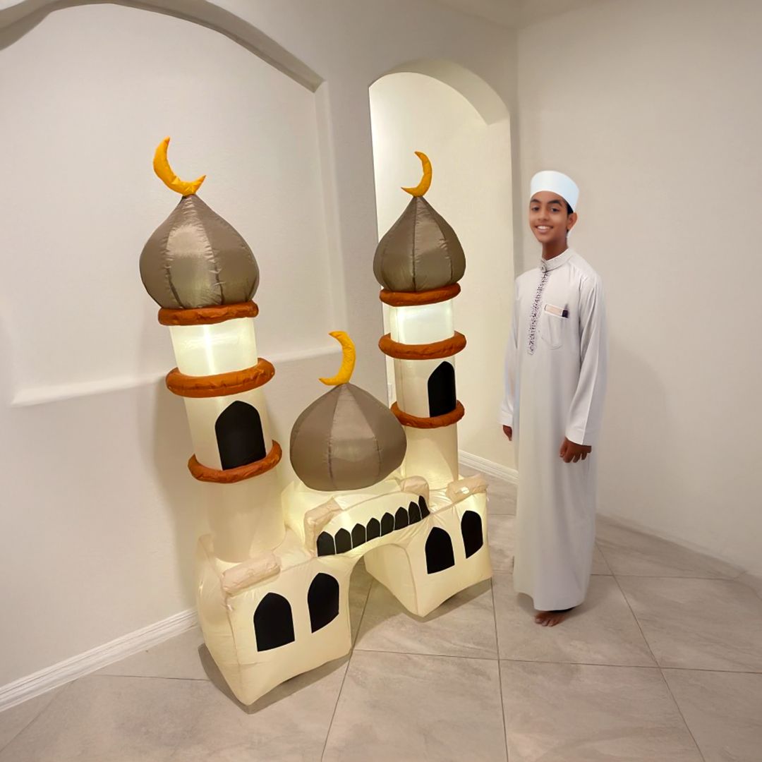 مُجسم المسجد القابل للنفخ - 1