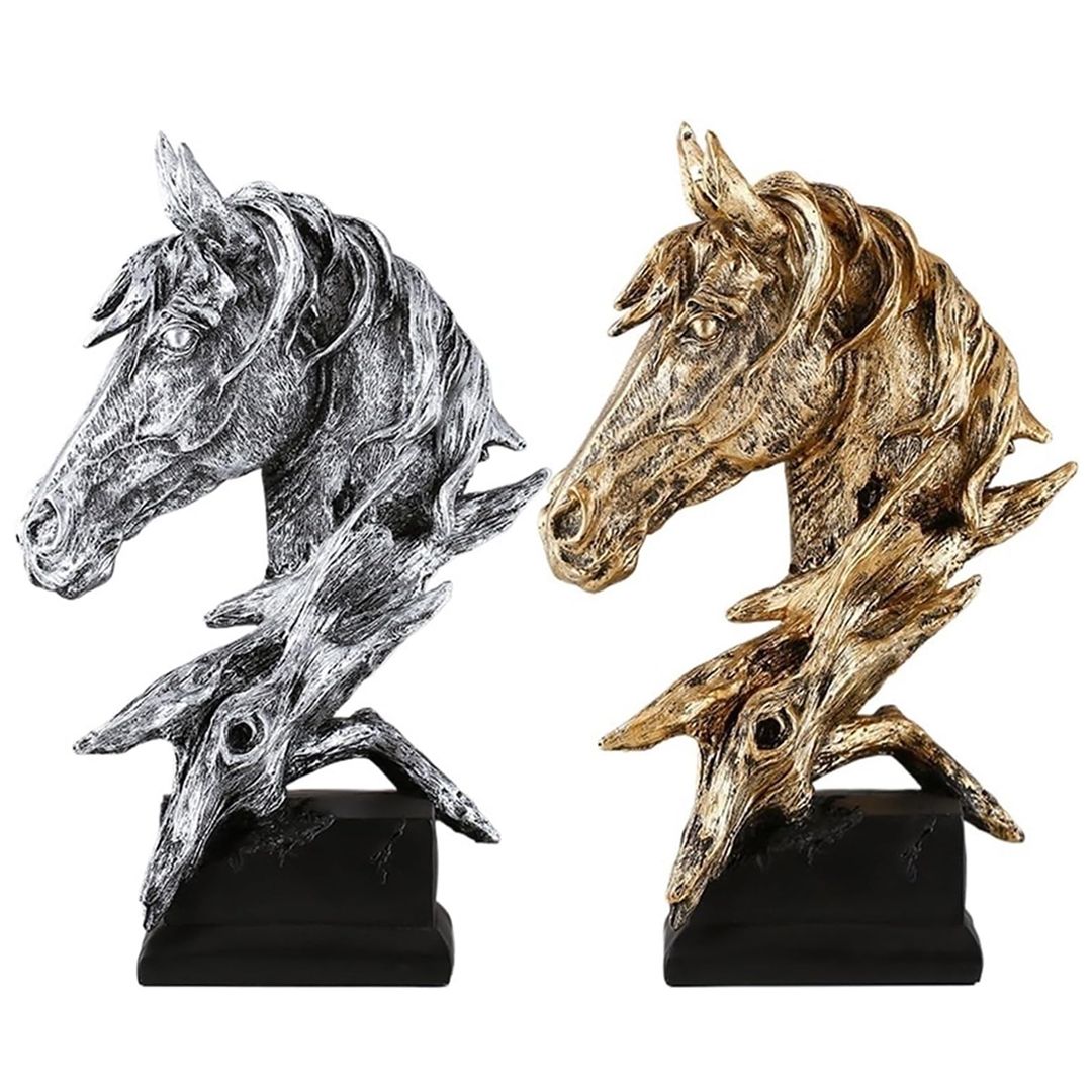 Carved horse head statue product thumbnail 10