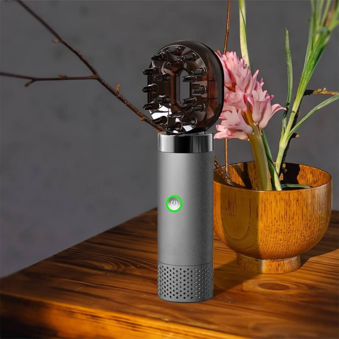 Electronic Incense Burner with Hair Brush product thumbnail 2