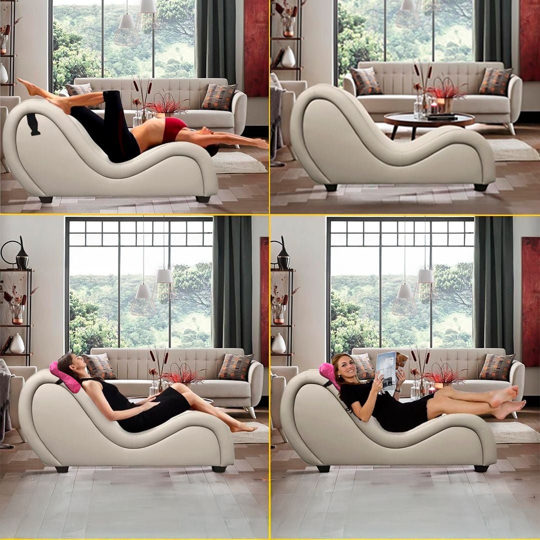 صوفا الاسترخاء بتصميم منحني - 2
