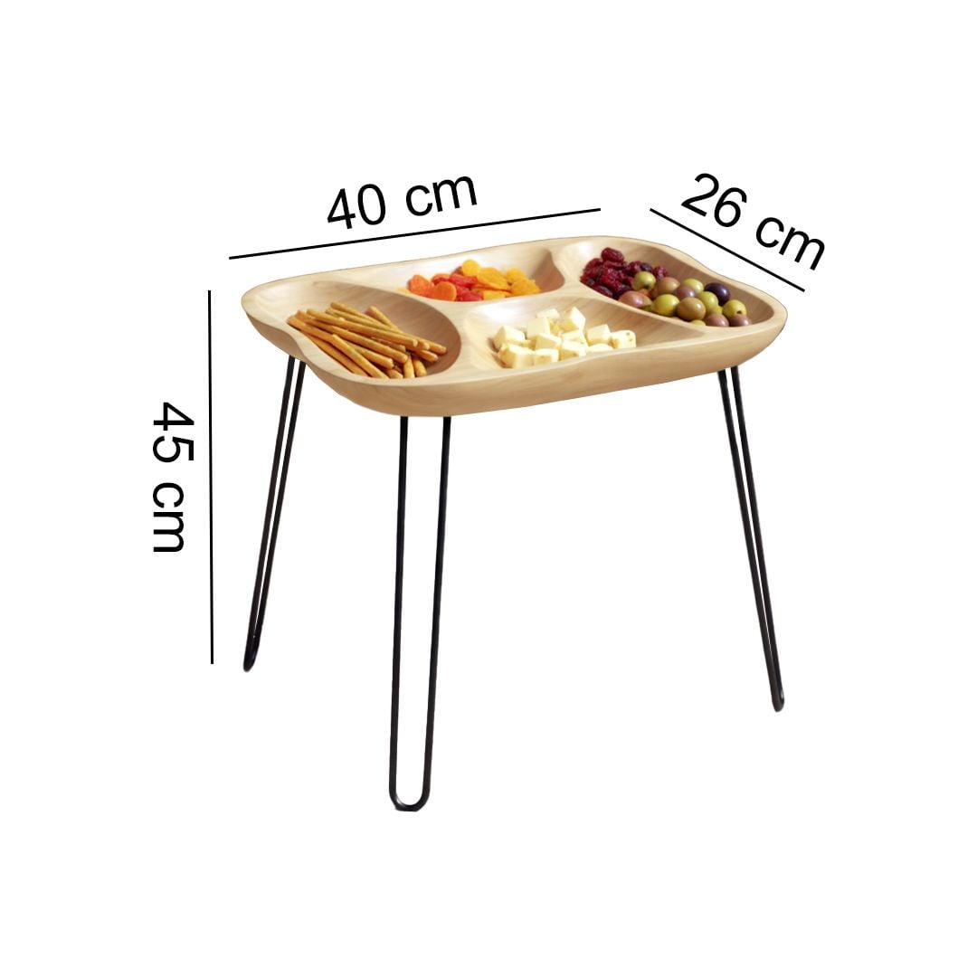 Wooden Nuts Serving Table product thumbnail 10