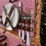 سلة النزهات المتكاملة من الراتان - 15