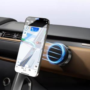 حامل موبايل مغناطيسي مع قاعدة دوارة