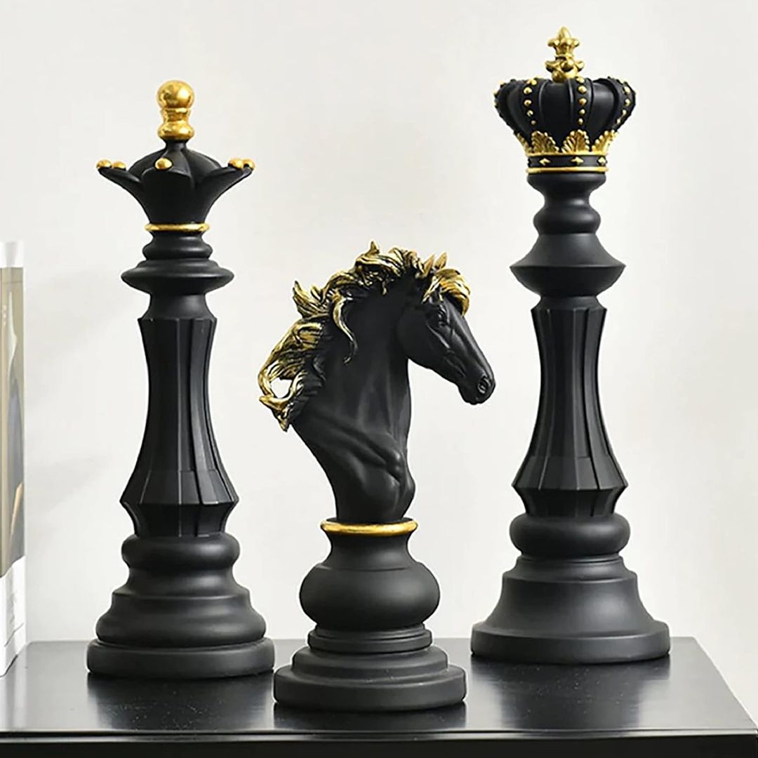ديكور مجسمات الشطرنج الفاخرة - 9