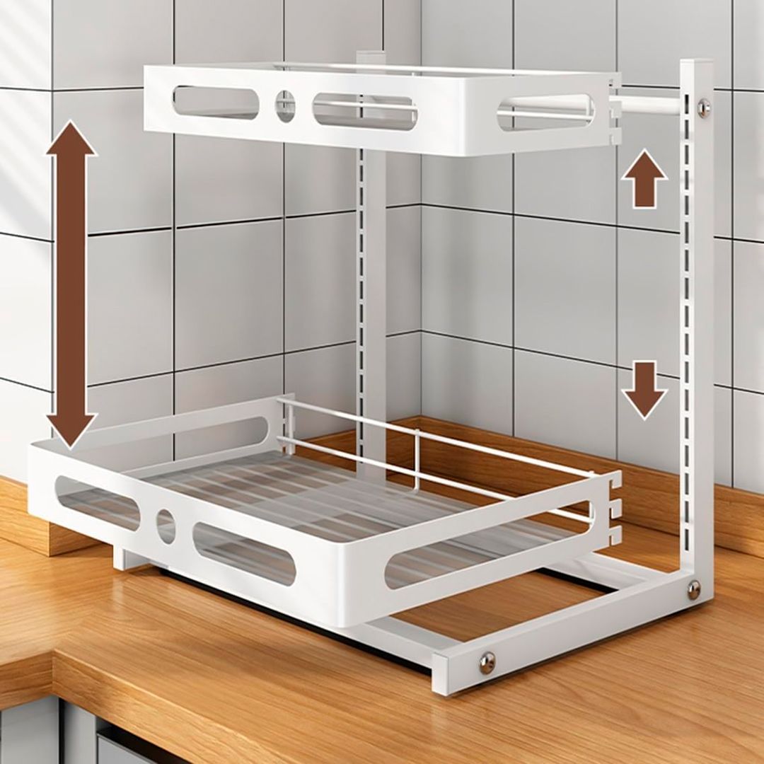 رفوف سحب لتنظيم الخزائن - 12