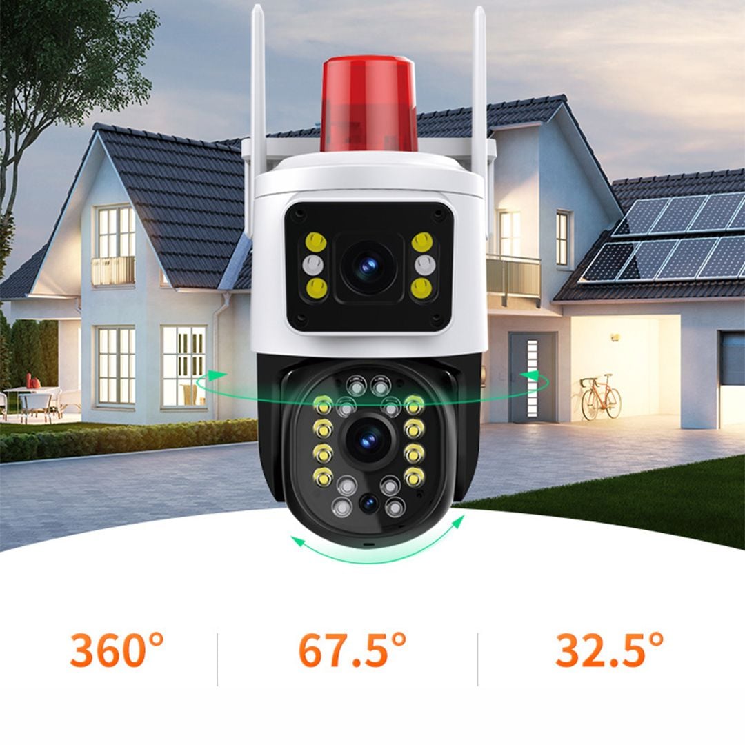 Dual Lens Surveillance Camera - 3