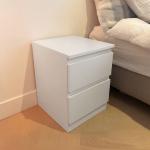 Nightstand with Hidden Safety Safe - 6