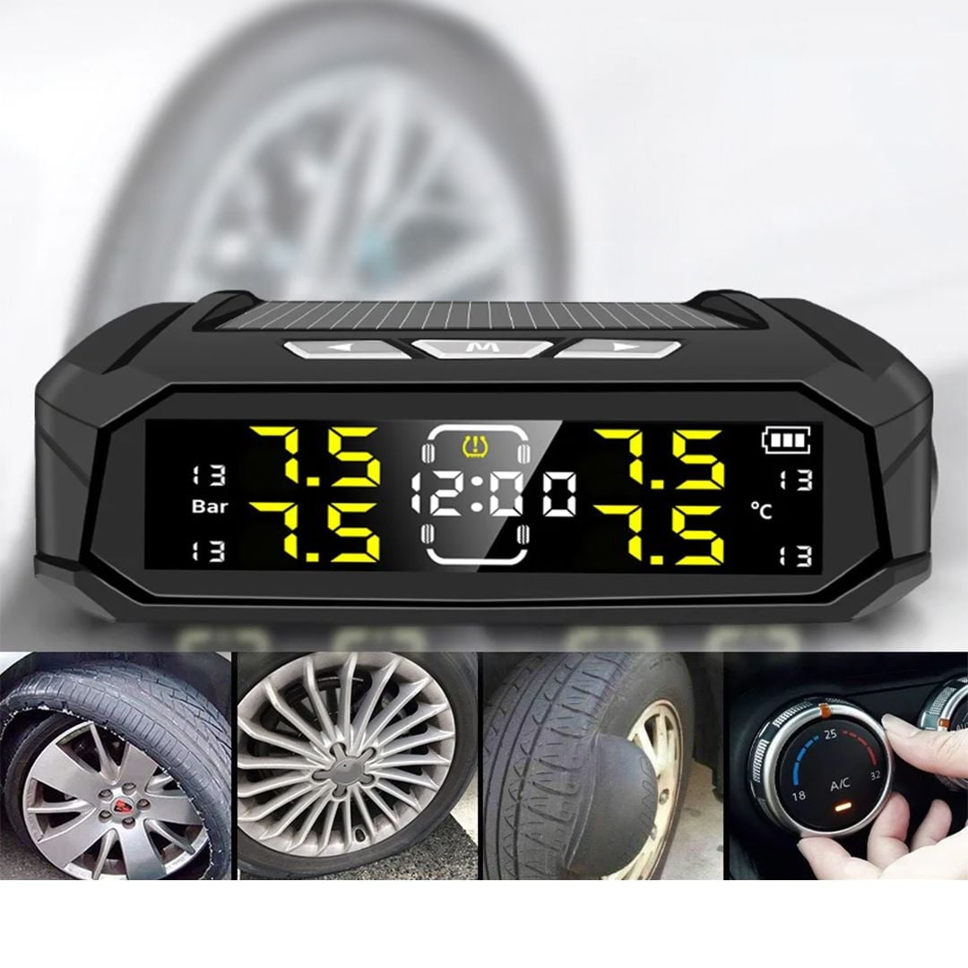 جهاز مراقبة ضغط الإطارات بالطاقة الشمسية - 3