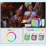 سماعة كاريوكي محمولة مع ميكروفون عدد 2 - 8