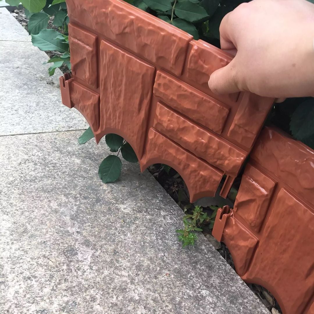 ديكور سياج الحديقة البلاستيكي - 10