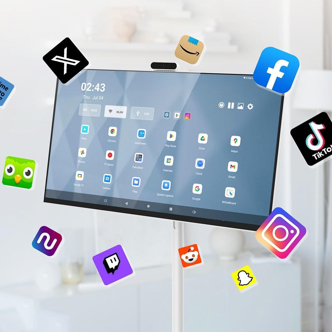 Interactive Smart Screen with Stand and Built in Camera 32 inch product thumbnail 3