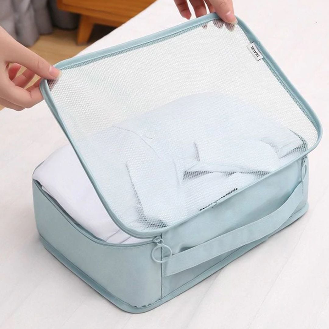 مجموعة تنظيم ملابس السفر - 18