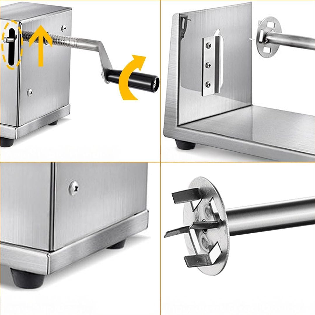 ماكينة تقطيع البطاطس اللولبية - 6