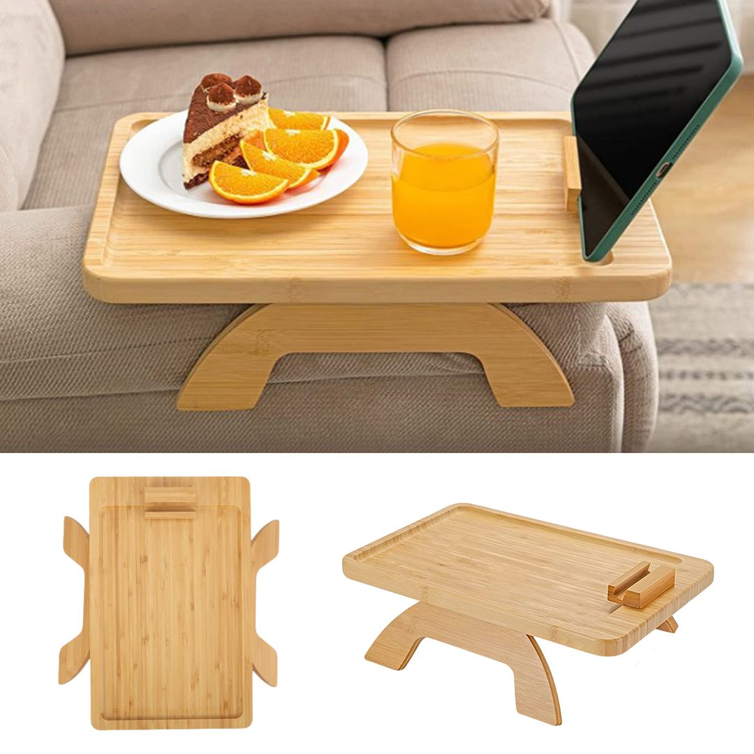 Foldable Food Tray With Phone Holder product thumbnail 4
