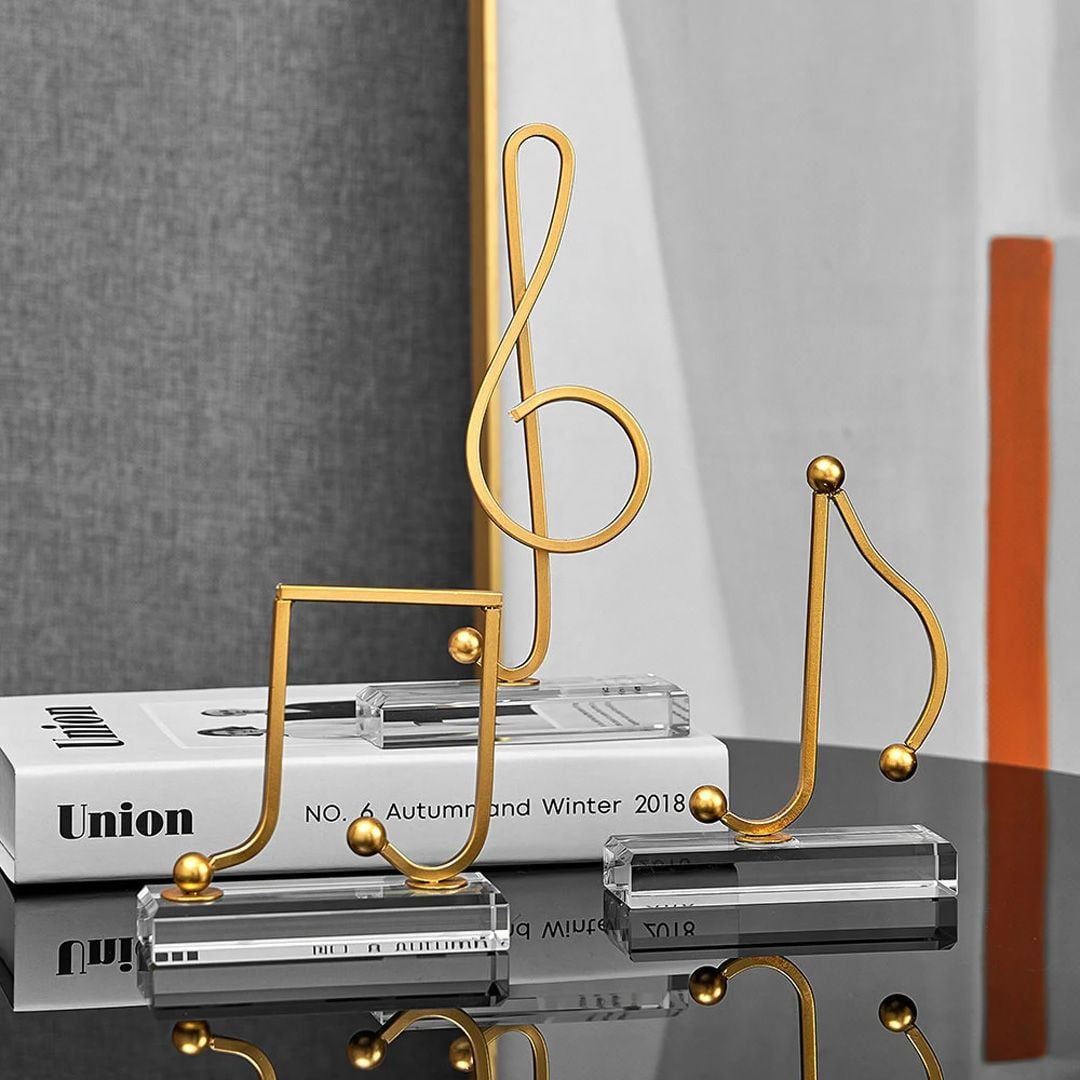  ديكور النوتات الموسيقية بقاعدة كريستال - 13