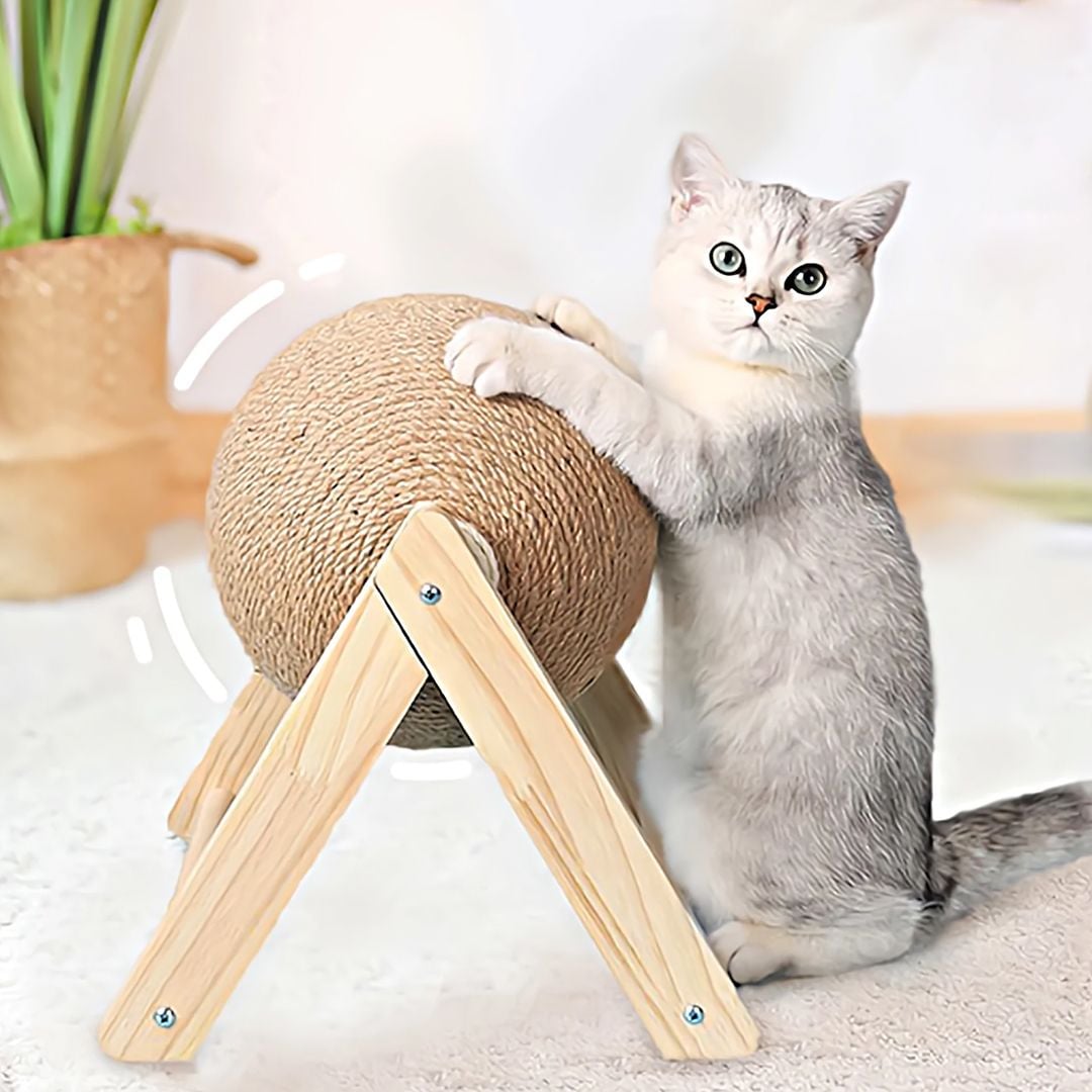 Kitten Sisal Rope Ball Toy product thumbnail 2