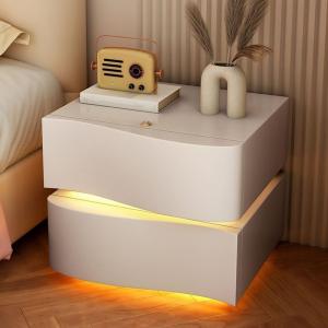 طاولة جانبية بإضاءة LED