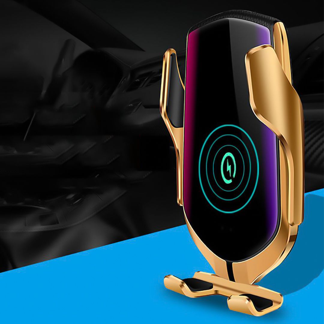 Gold Sensor Car Wireless Charger product thumbnail 6