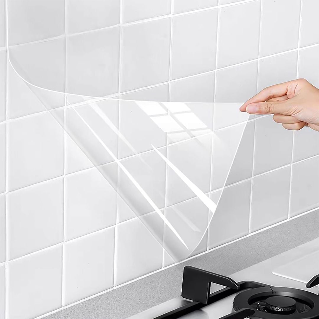 رول ورق الحائط الشفاف - 1