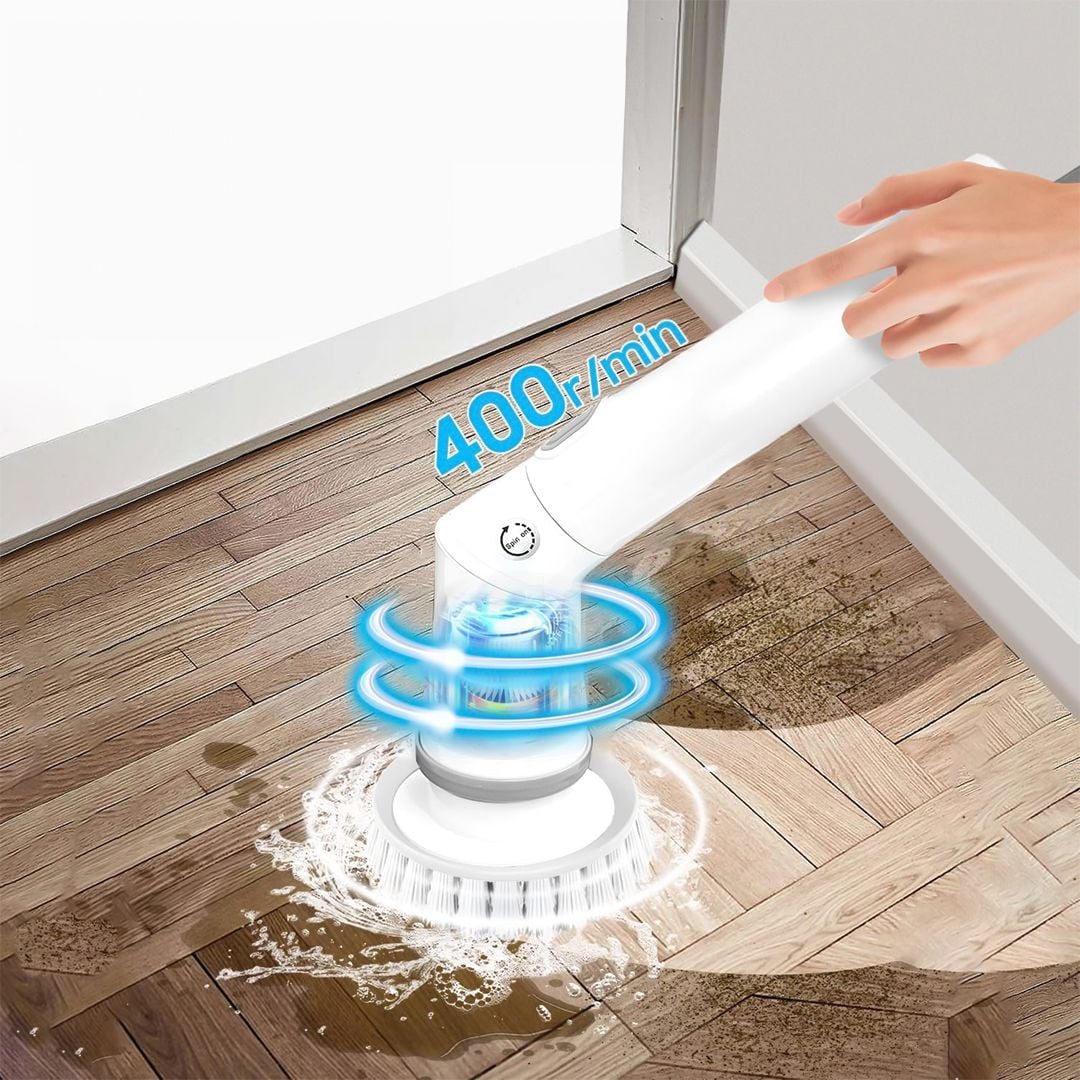 Cordless Cleaning Brush with 6 Heads product thumbnail 17