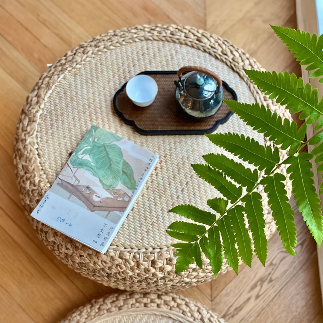 طاولة شاي يابانية مصنوعة يدويا - 4