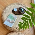 طاولة شاي يابانية مصنوعة يدويا - 4