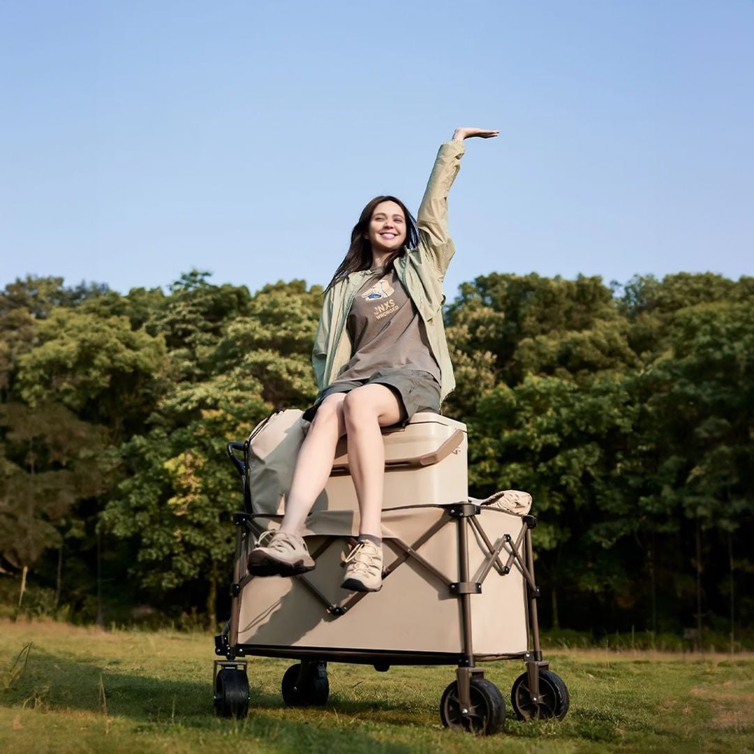 مقطورة تخييم رباعية قابلة للطي	 - 2