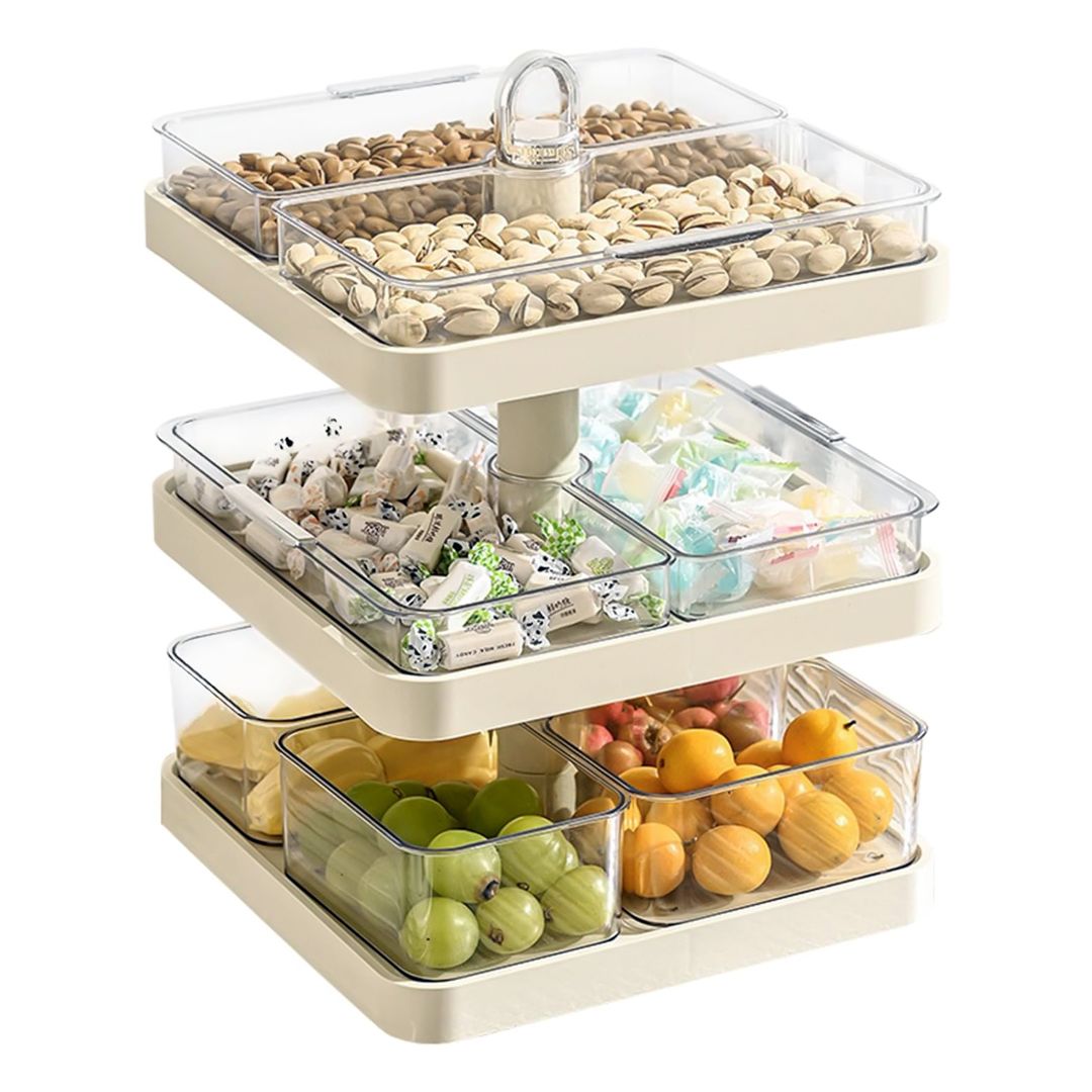 ستاند تقديم دوار بثلاث طبقات - 10