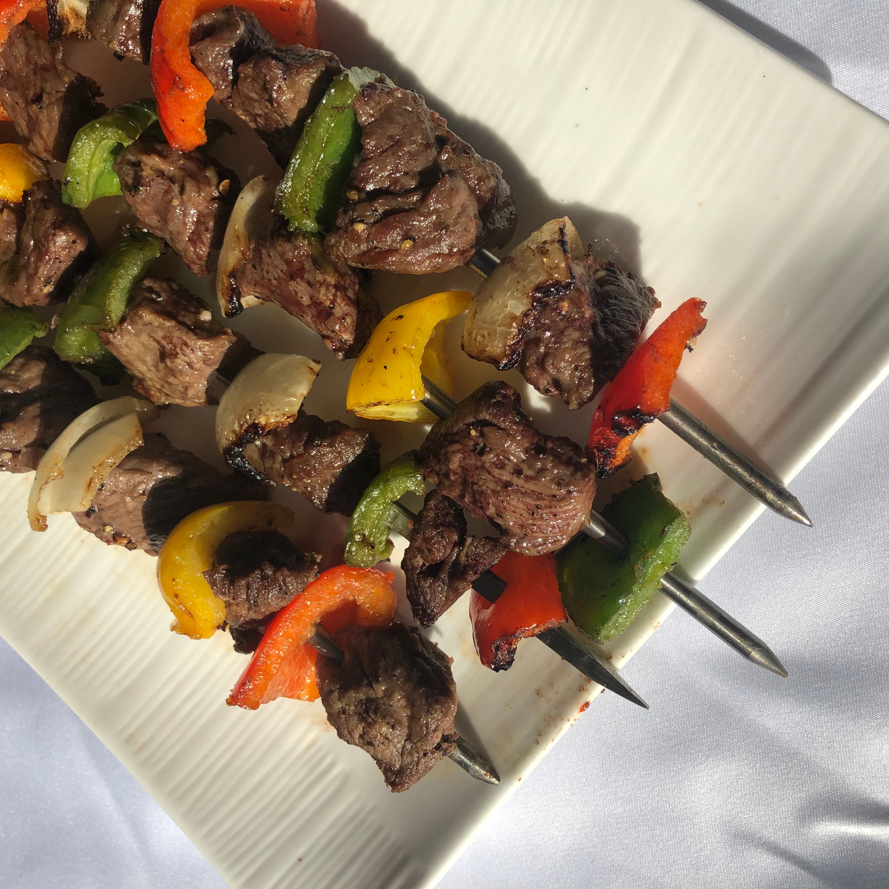 ستاند التقديم مع سيخ للشواء - 5