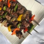 ستاند التقديم مع سيخ للشواء - 5