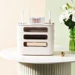 صندوق تنظيم الكيبلات والراوتر