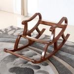 كرسي هزاز خشبي - 6