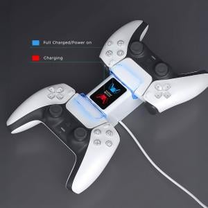 قاعدة شحن ثنائية لأيدي تحكم PS5 - 3