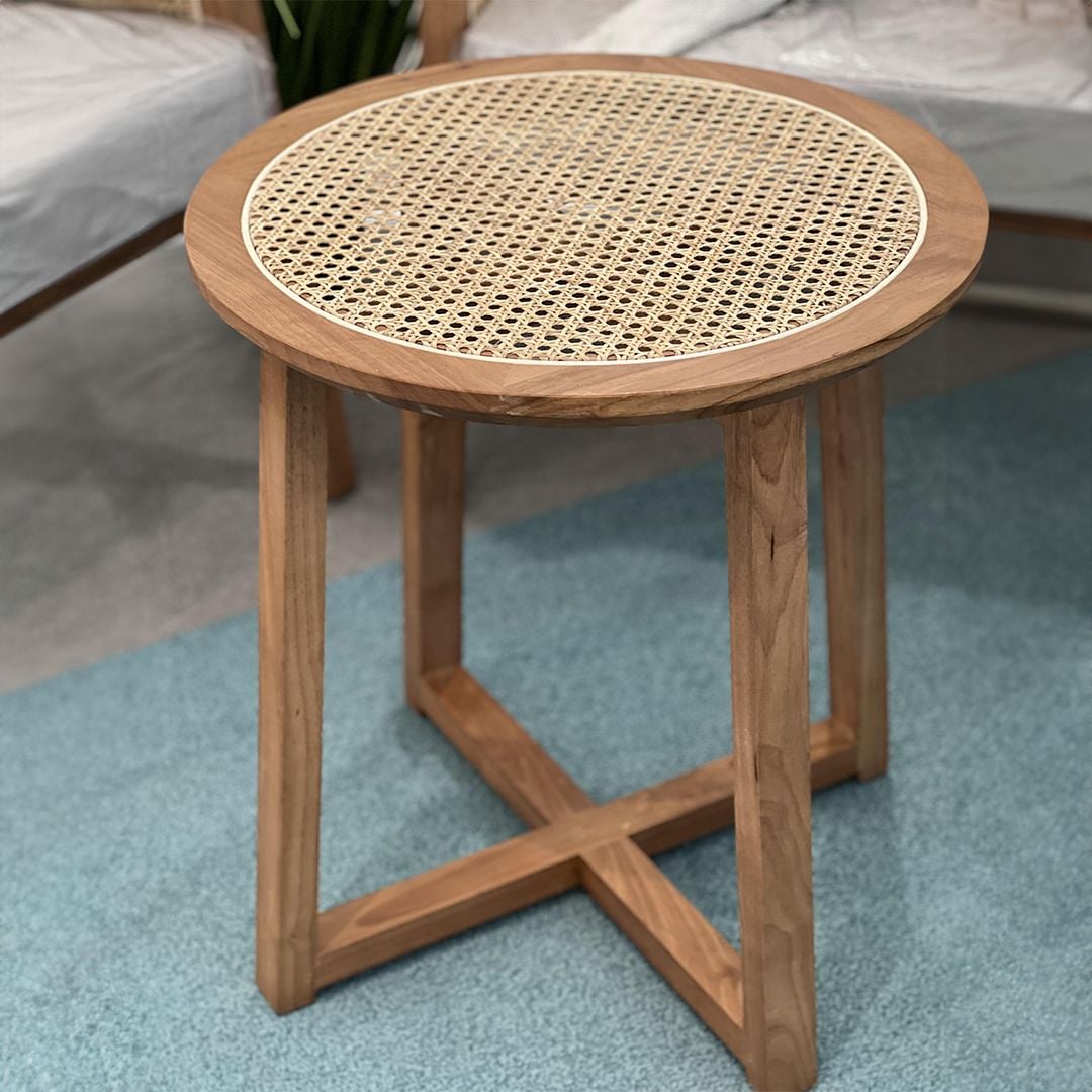 Side Table With Two Rattan Chairs product thumbnail 6