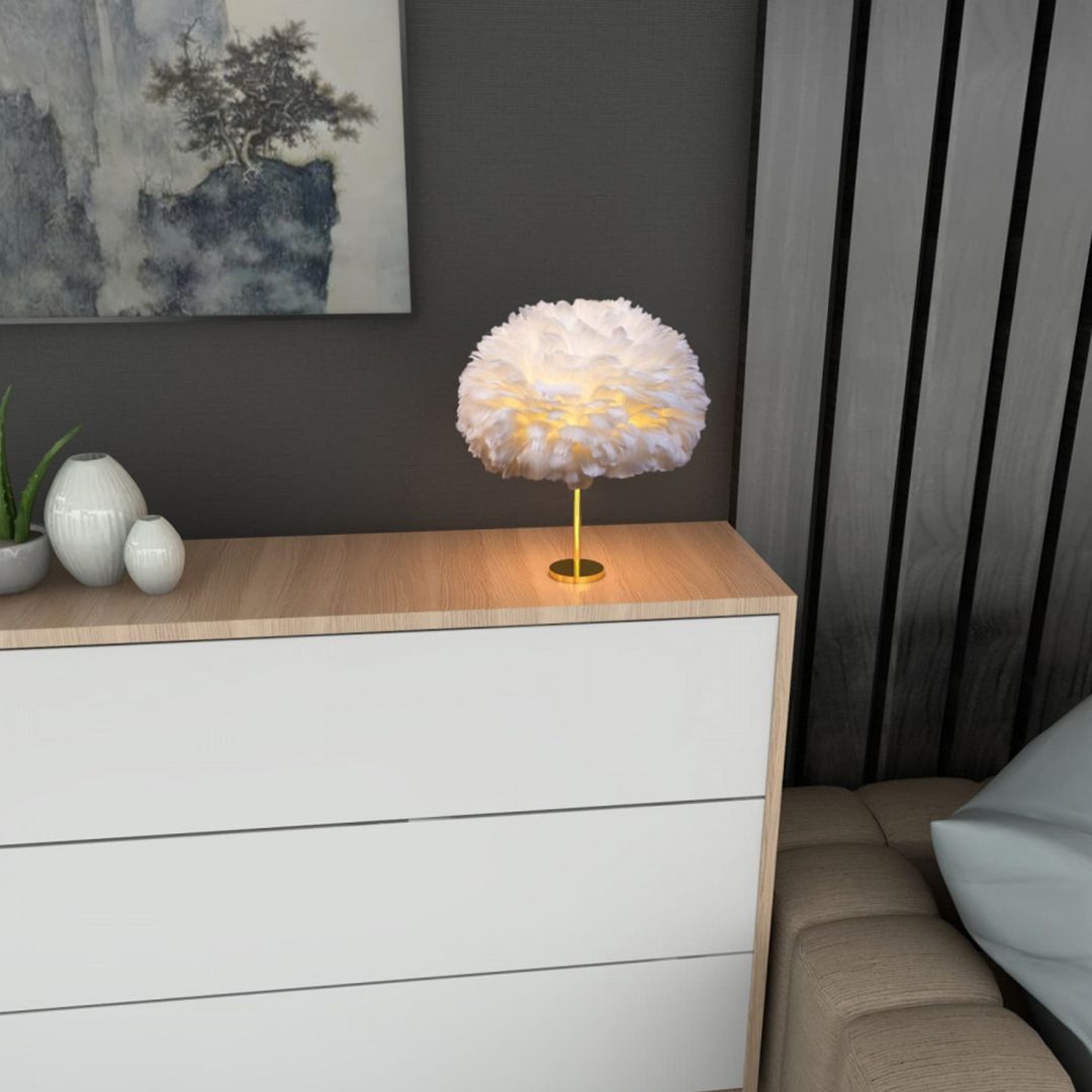 Table Light Feather LED Lamp product thumbnail 13