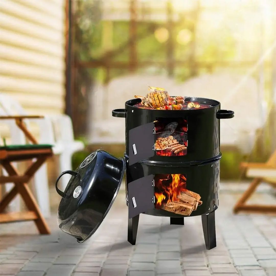 Three Layers Charcoal BBQ product thumbnail 8