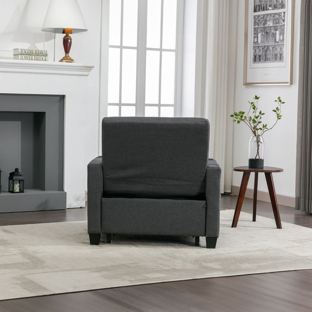 أريكة و سرير بتصميم عصري مع حاملات للأكواب - 10