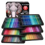 مجموعة أقلام التلوين الخشبية - 180 قلم - 10