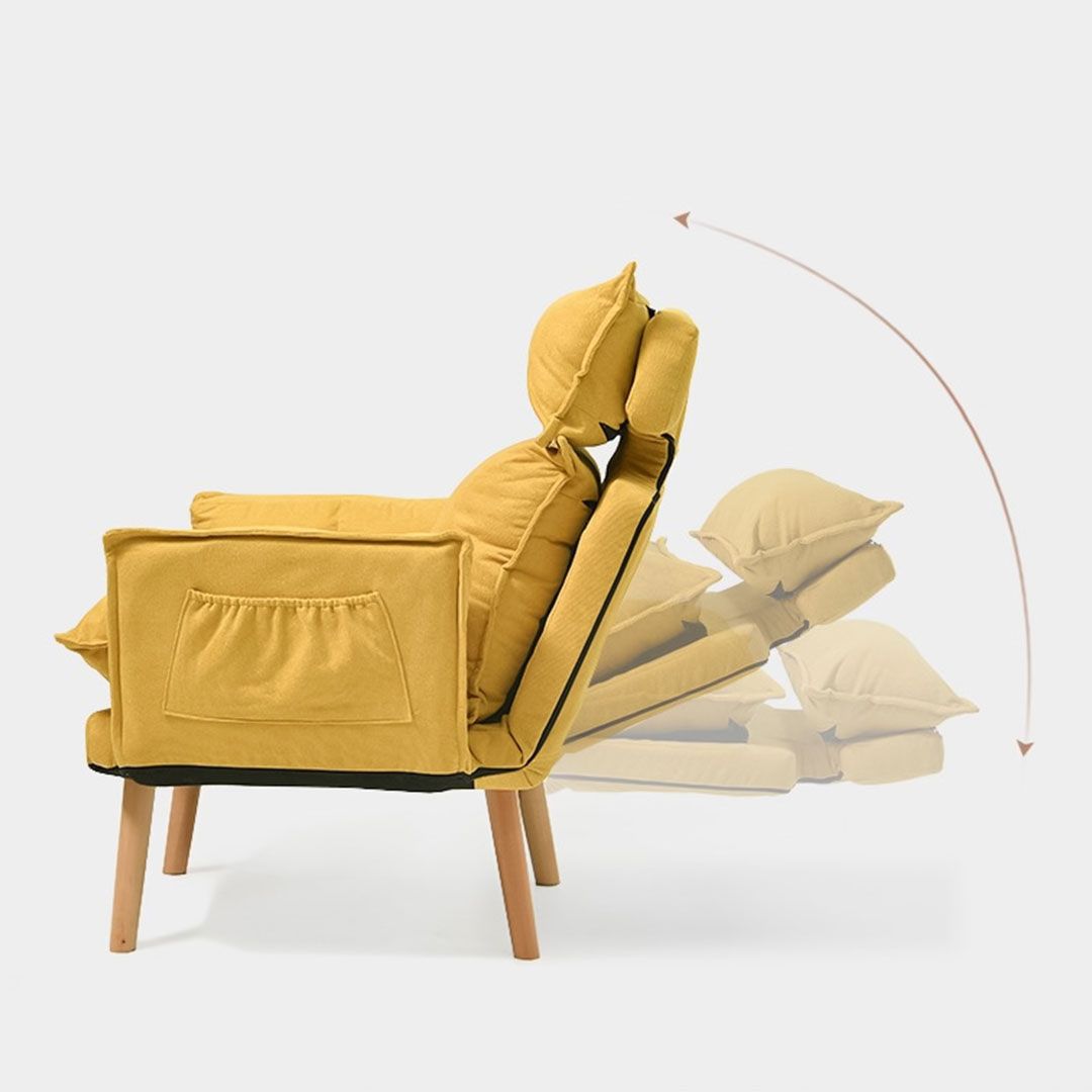 Adjustable Backrest Sofa With Footrest product thumbnail 8