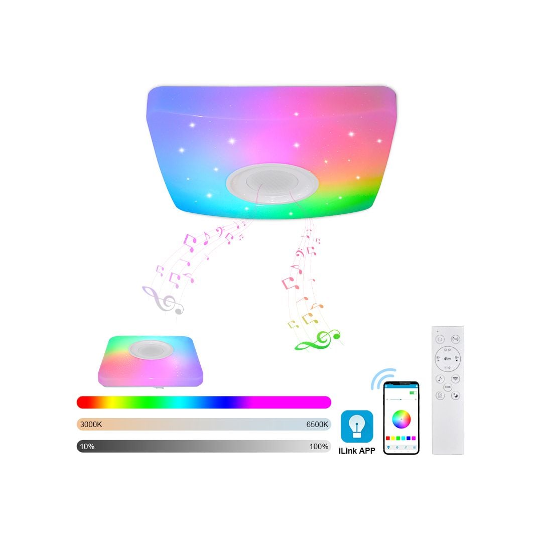 LED Ceiling Light With Music product thumbnail 12