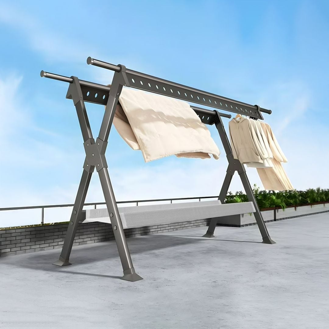 Foldable Clothes Drying Rack product thumbnail 11