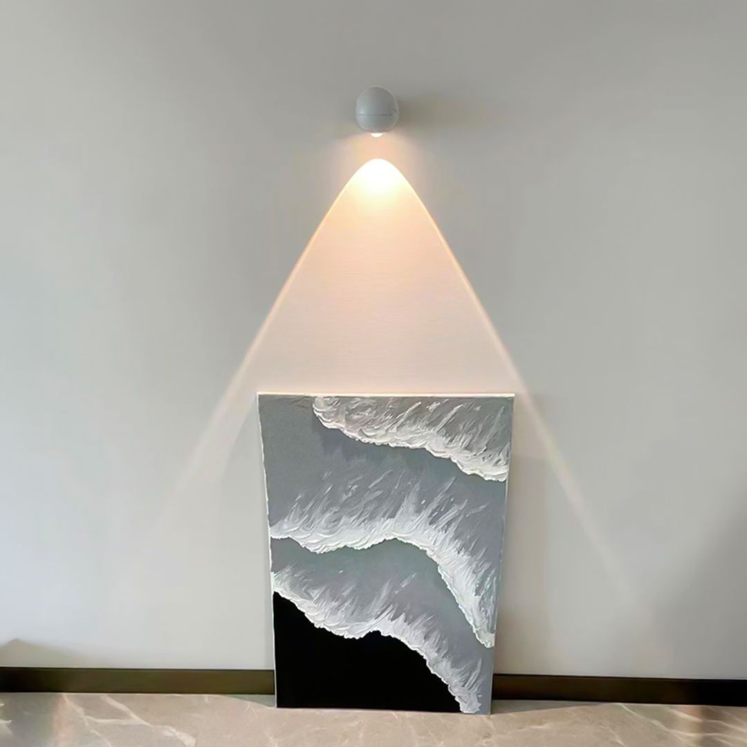 مصباح جداري LED بحساس و ريموت - 14