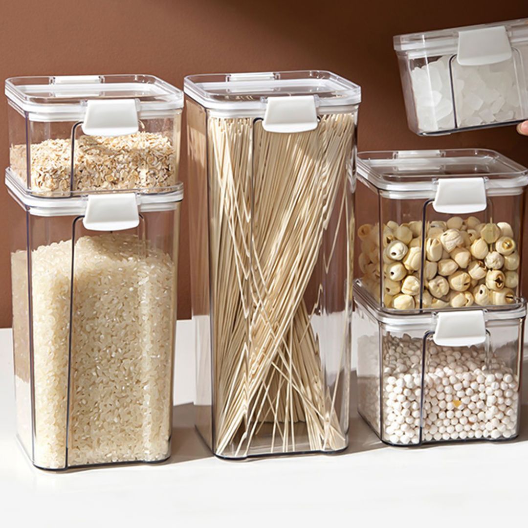 مجموعة عُلب التخزين البلاستيكية - 14