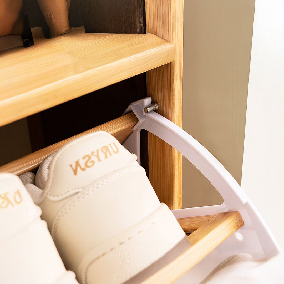 منظم خشبي للمدخل والأحذية - 9